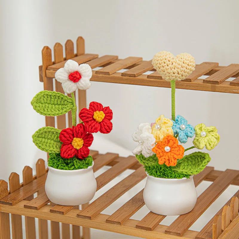 Crochet Flower Pots