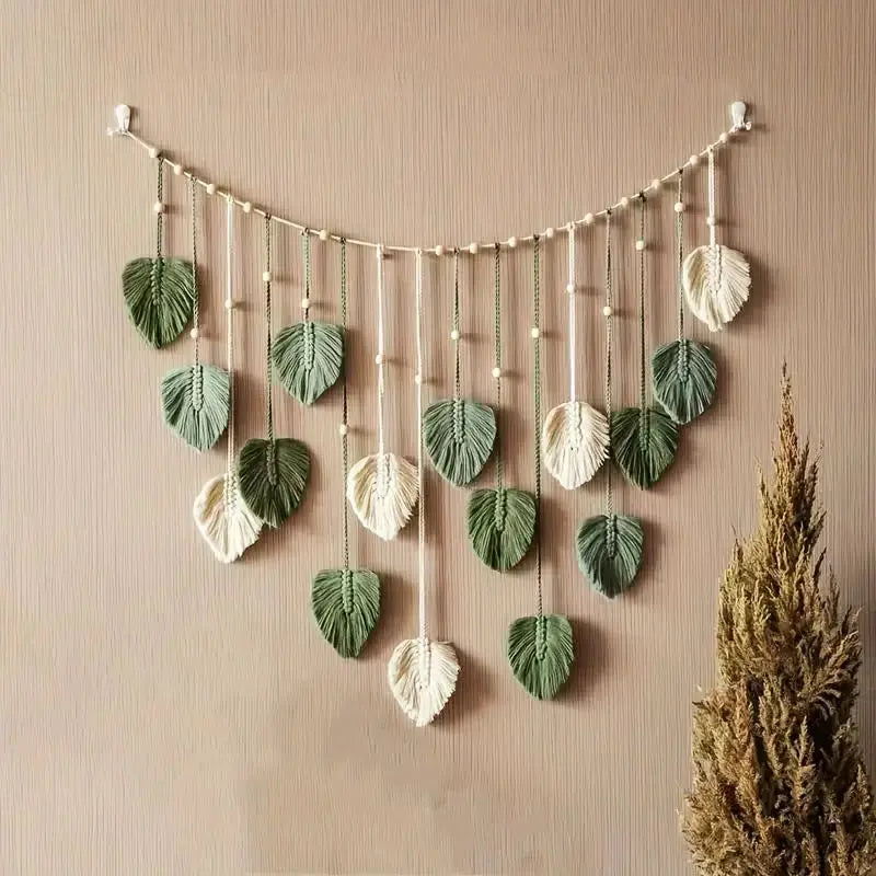 Hanging Monstera Macrame