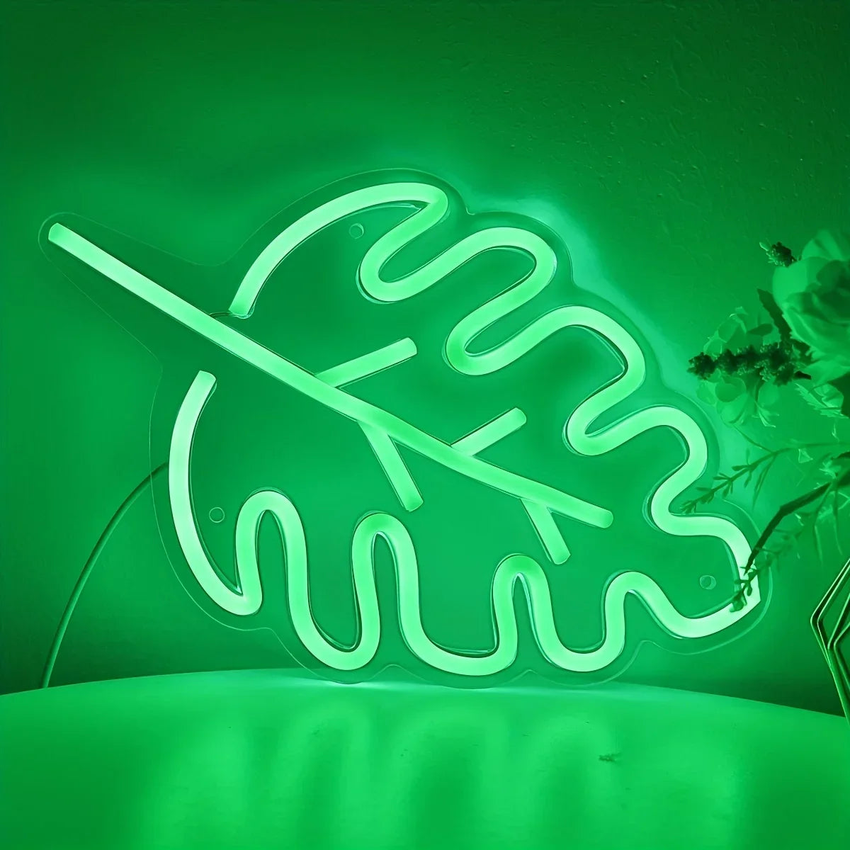 Leaf Neon Light