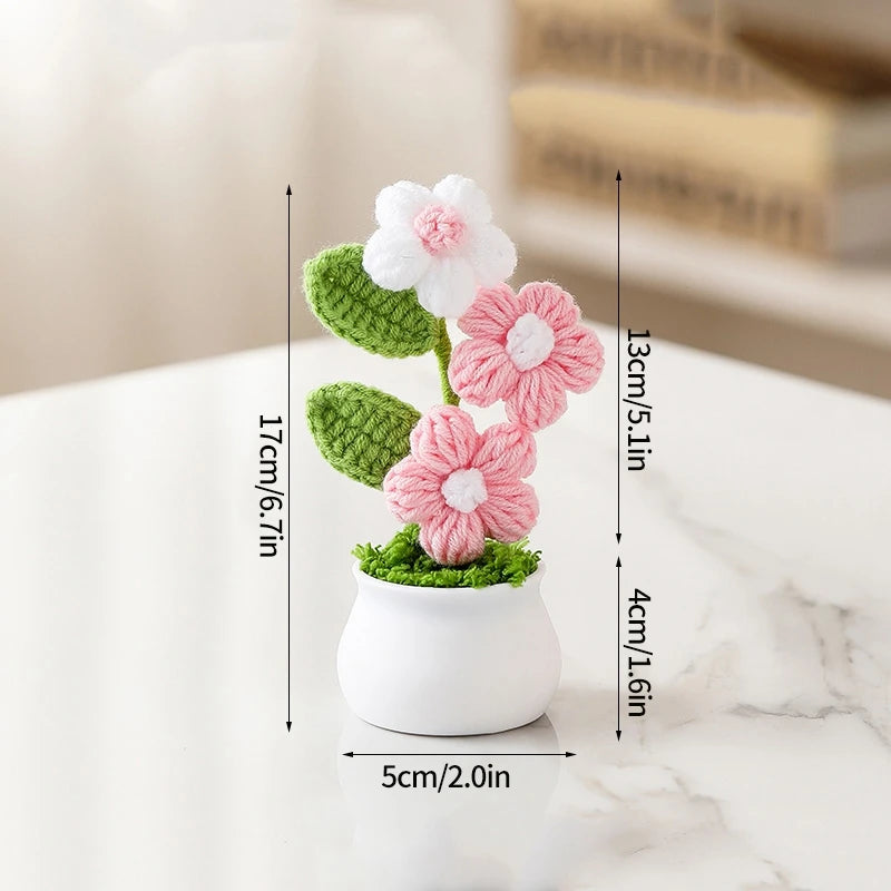 Crochet Flower Pots