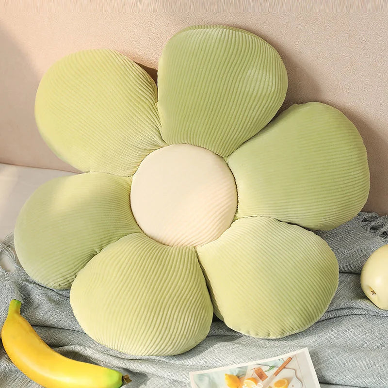 Plush Daisy Pillow
