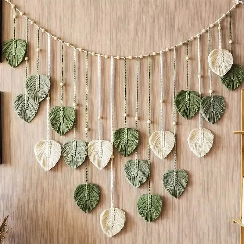 Hanging Monstera Macrame