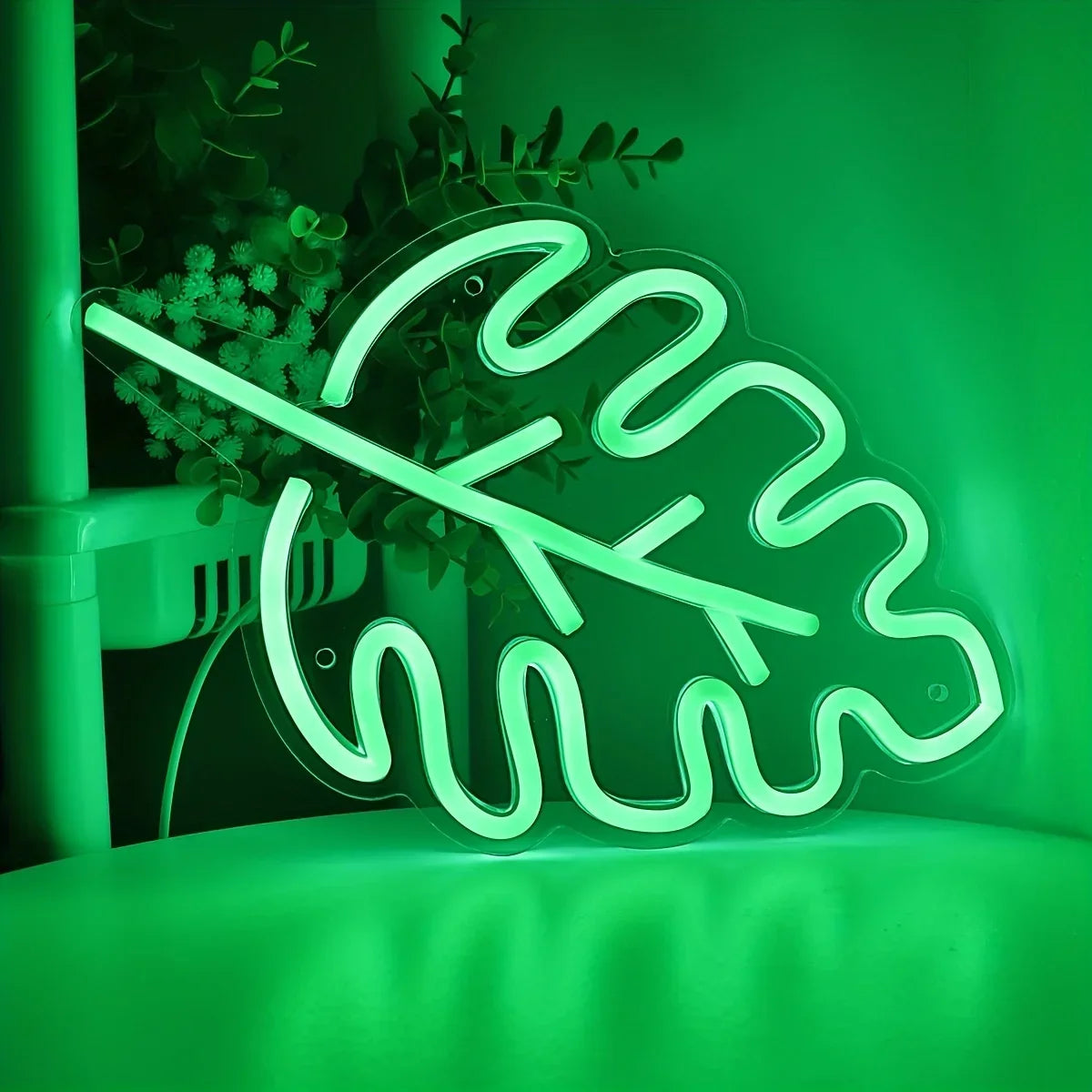 Leaf Neon Light