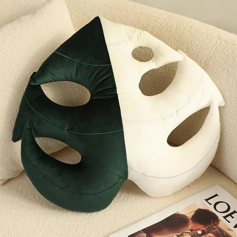Velvety Leaf Pillows