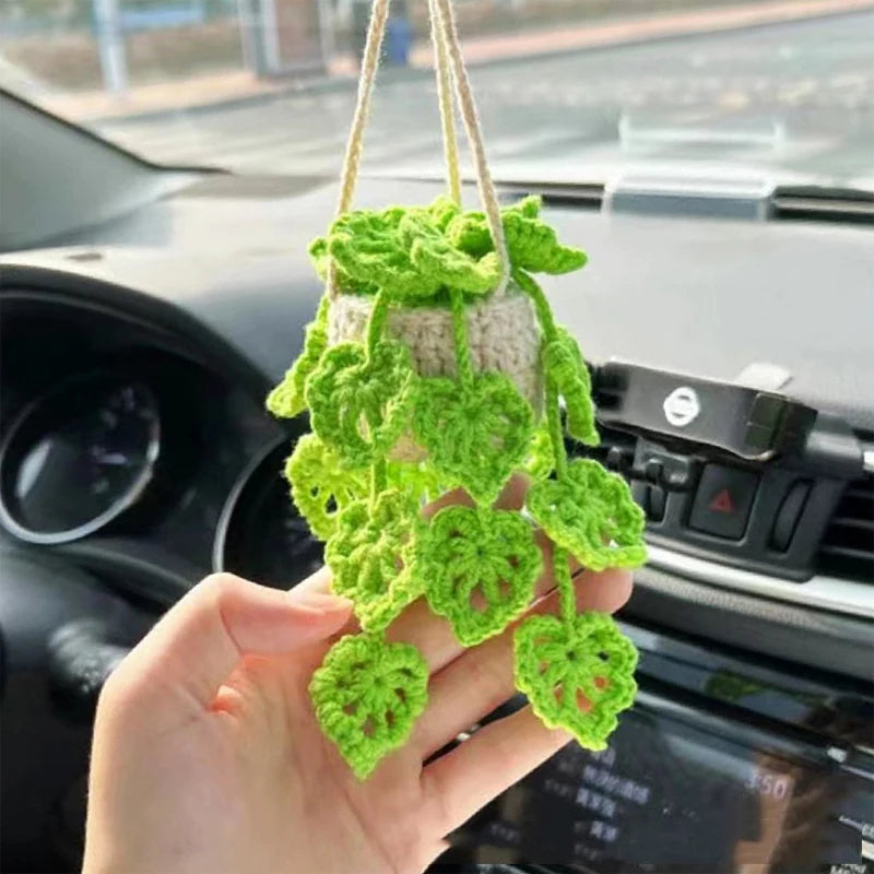 Hanging Crochet Plants