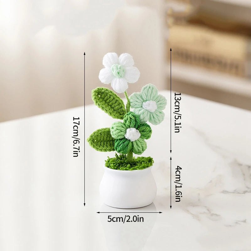 Crochet Flower Pots