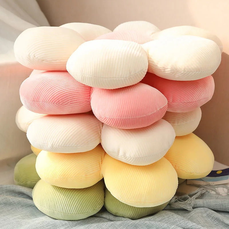 Plush Daisy Pillow