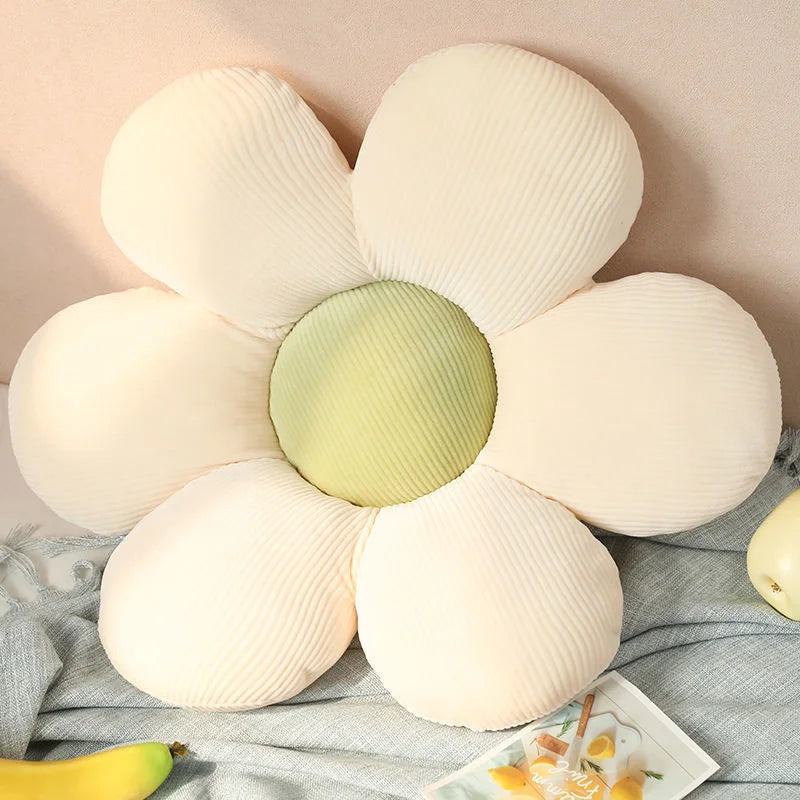 Plush Daisy Pillow
