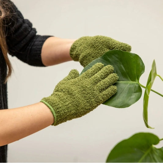 Microfiber Plant Dusting Gloves