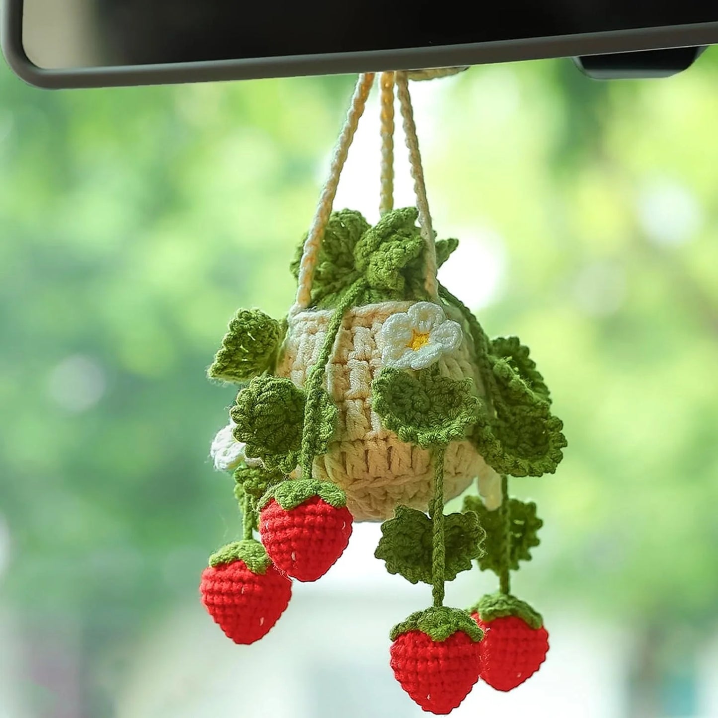 Hanging Crochet Plants