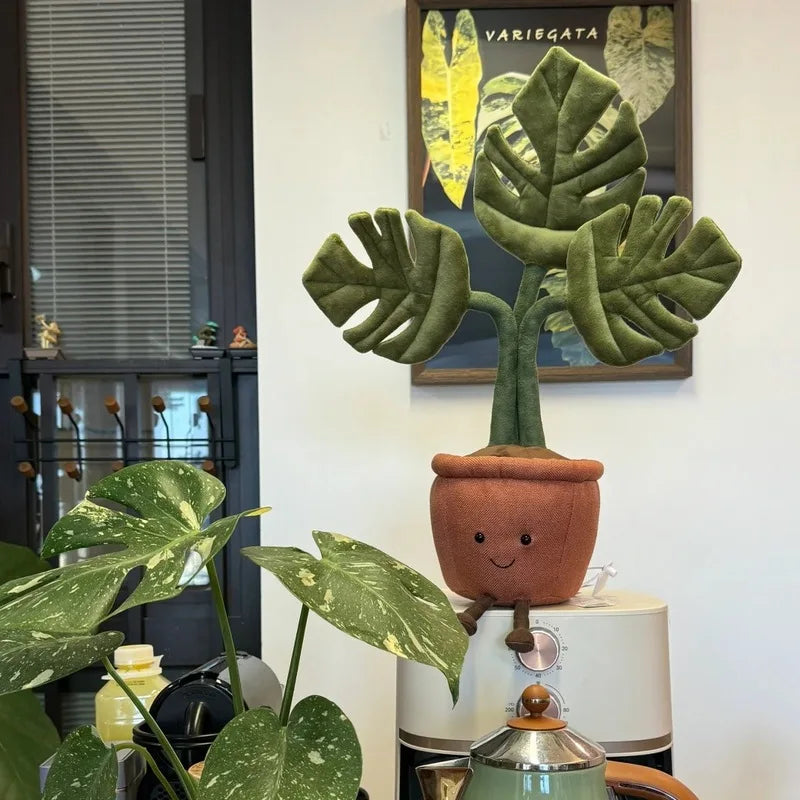 Premium Monstera Plush