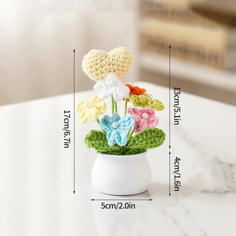 Crochet Flower Pots