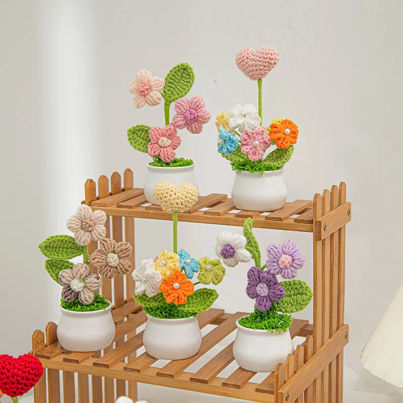 Crochet Flower Pots