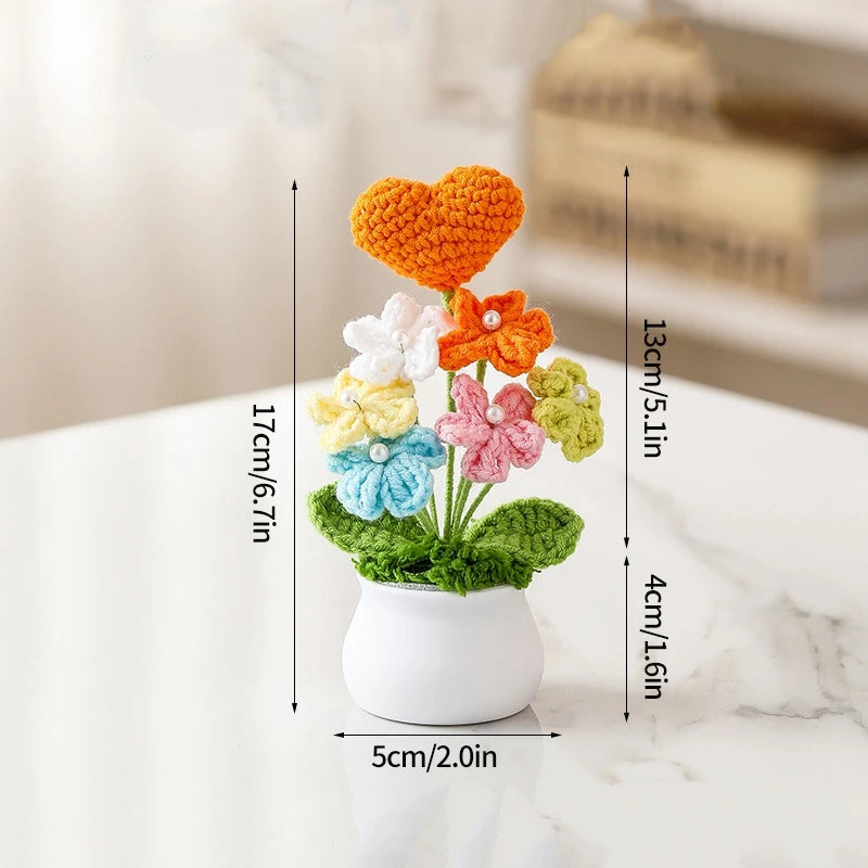 Crochet Flower Pots