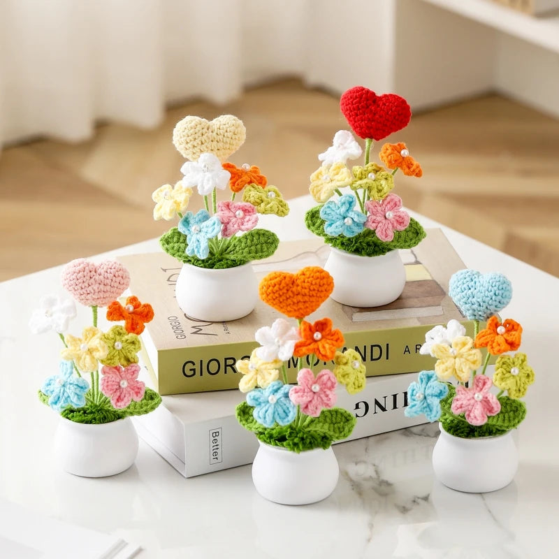 Crochet Flower Pots