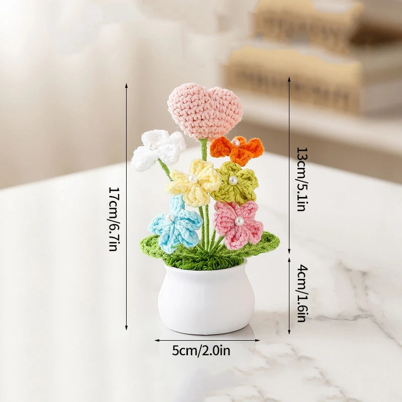 Crochet Flower Pots