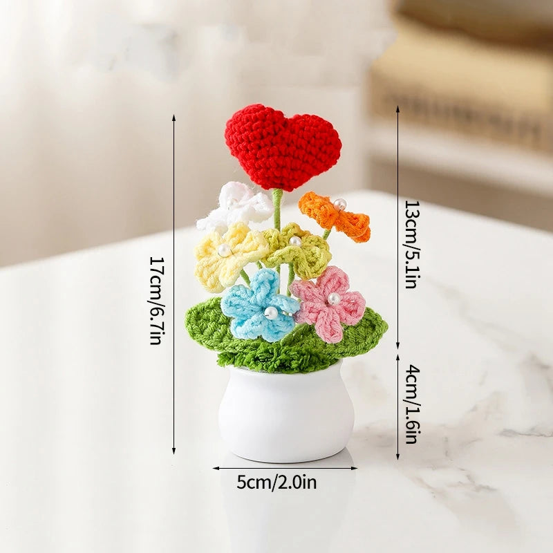 Crochet Flower Pots