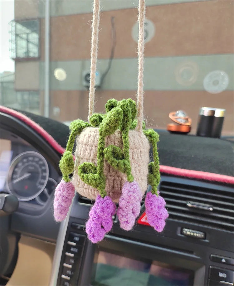 Hanging Crochet Plants