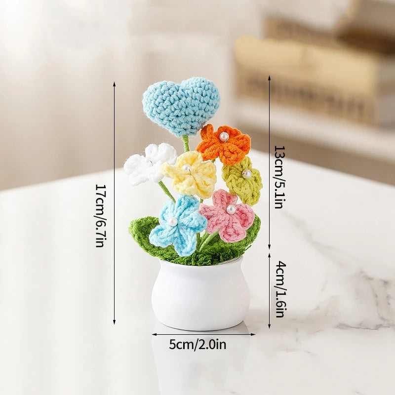 Crochet Flower Pots